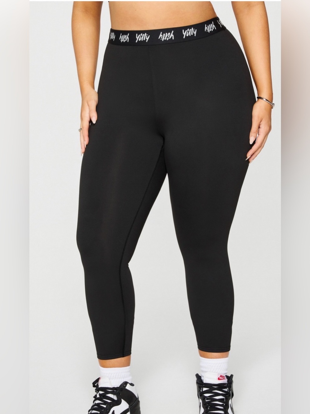 YITTY Black Leggings | 1X
